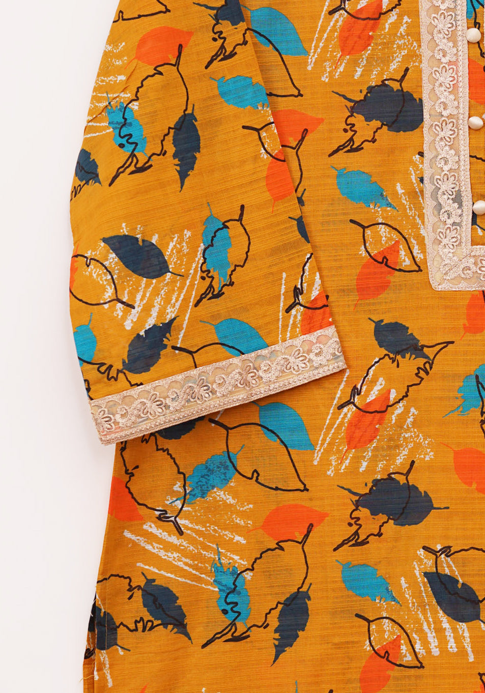 2PC Printed Stitched Suit